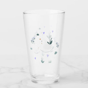 The Crowned Swan Glass