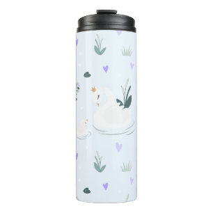 The Crowned Swan Thermal Tumbler