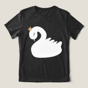 The Crowned Swan Tri-Blend Shirt