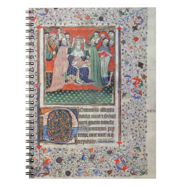 The Crowning of Henry VI (1421-71) at Westminster, Notebook (Front)