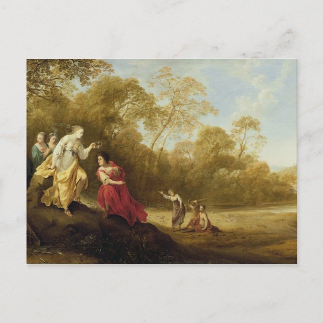 The Crowning of Mirtillo Postcard (Front)