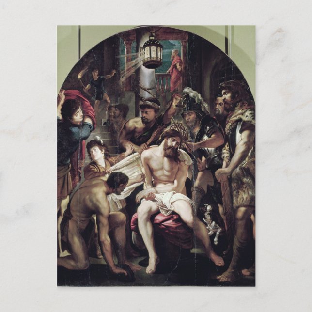 The Crowning with Thorns, 1602 Postcard (Front)