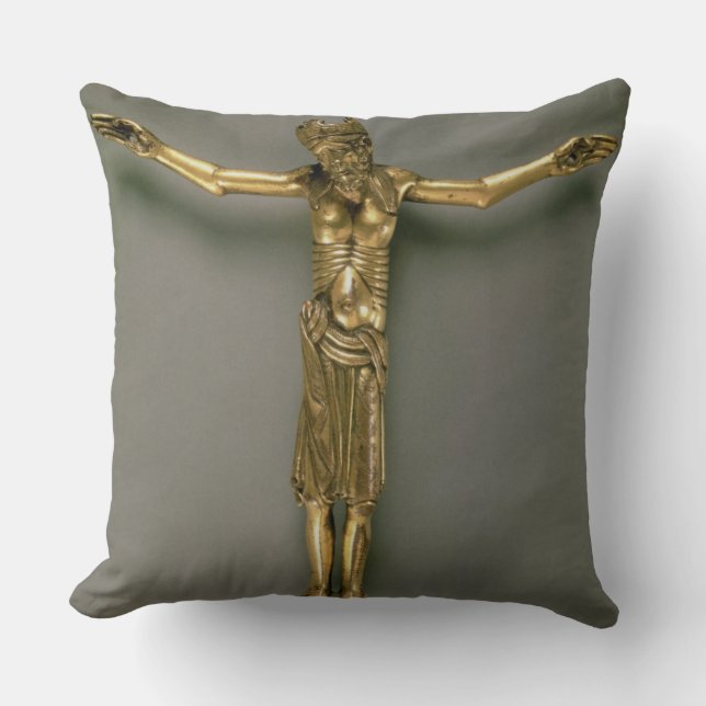 The Crucified Christ, French, second half of 12th Cushion (Front)
