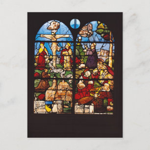 The Crucifixion and the Mount of Olives, 1533 Postcard