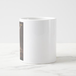 The Crucifixion by Bartolome Esteban Murillo Large Coffee Mug