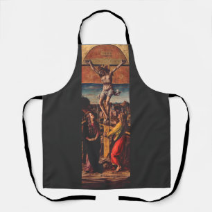 The Crucifixion by Carlo Crivelli Apron