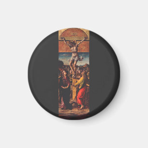 The Crucifixion by Carlo Crivelli Magnet