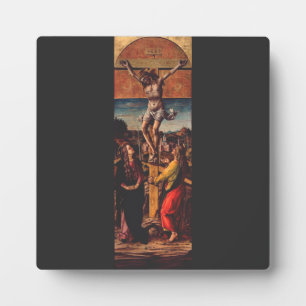 The Crucifixion by Carlo Crivelli Plaque
