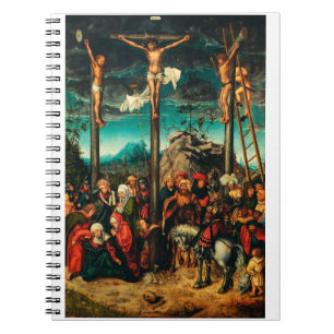 The Crucifixion by Lucas Cranach the Elder Notebook