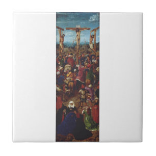 The Crucifixion by Van Eyck Ceramic Tile