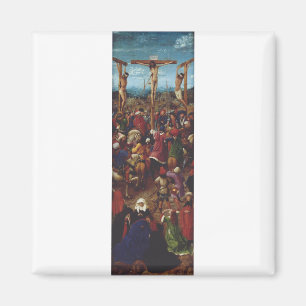 The Crucifixion by Van Eyck Magnet
