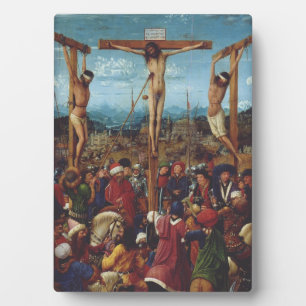 The Crucifixion by Van Eyck Plaque