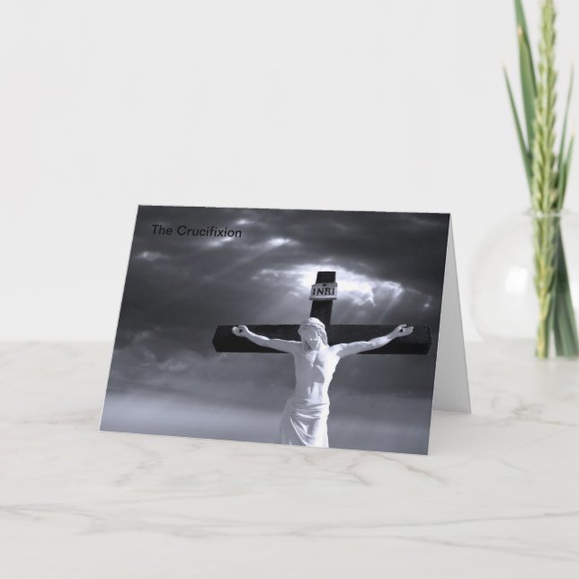 The Crucifixion Card (Front)
