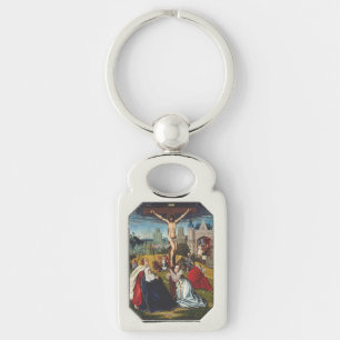 The Crucifixion of Jesus by Jan Provost Key Ring