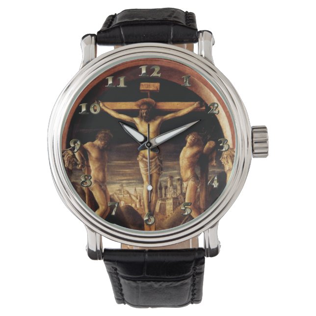 The Crucifixion of Jesus by Vincenzo Foppa - 1456 Watch (Front)