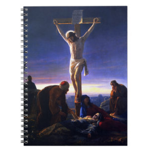 The Crucifixion of Jesus. Fine Art Gift Notebook