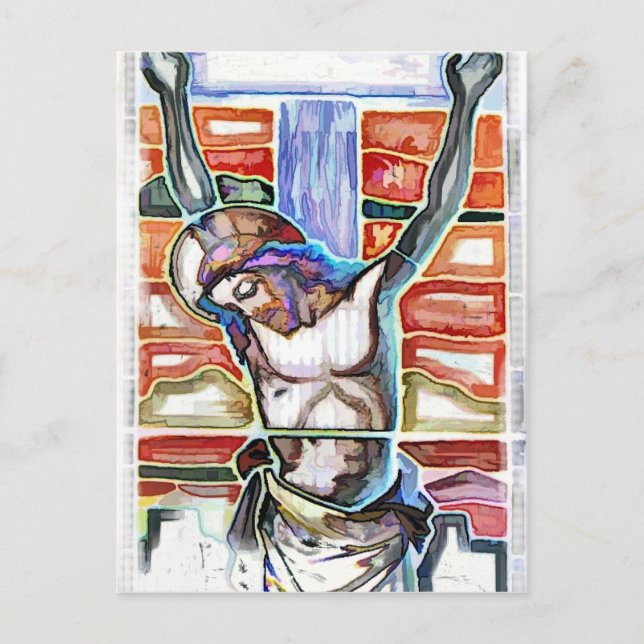 THE CRUCIFIXION POSTCARD (Front)
