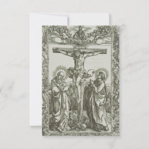 The Crucifixion Sacred Graphic Holy Card