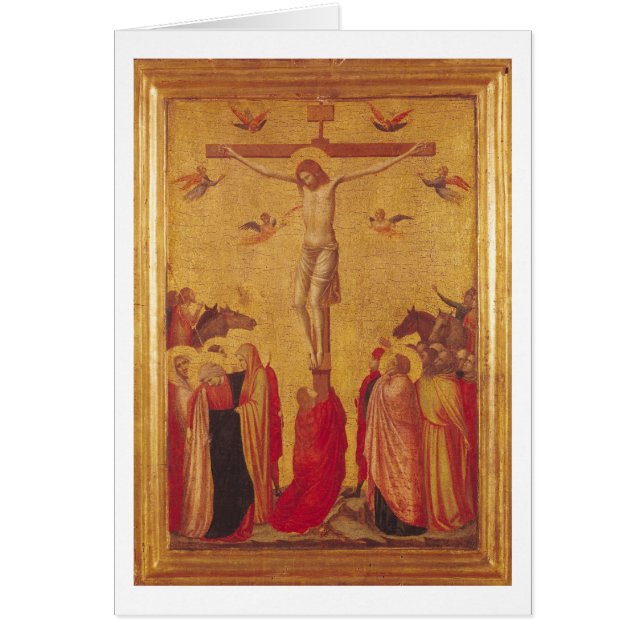 The Crucifixion (tempera on panel) (Front)
