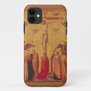 The Crucifixion (tempera on panel) iPhone 11 Case