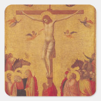 The Crucifixion (tempera on panel)