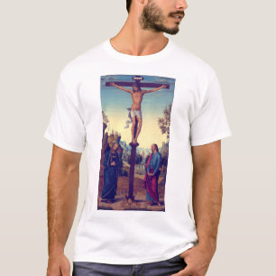 The Crucifixion with the Virgin by Pietro Perugino T-Shirt