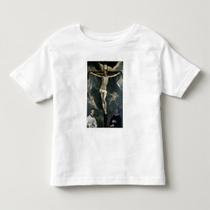 The Crucifixion with Two Donors, c.1580 (oil on ca Toddler T-Shirt