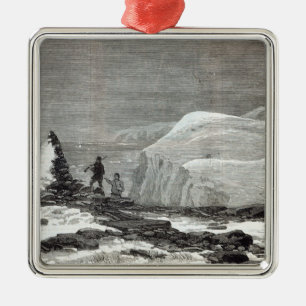 The cruise of the Pandora Metal Ornament