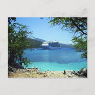 The cruise postcard