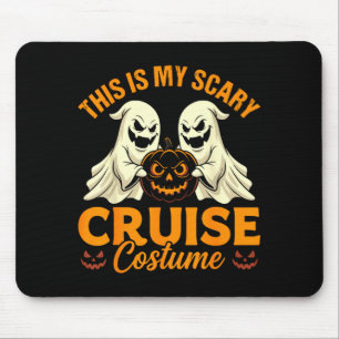 The cruise witch funny halloween cruise spooky mouse pad