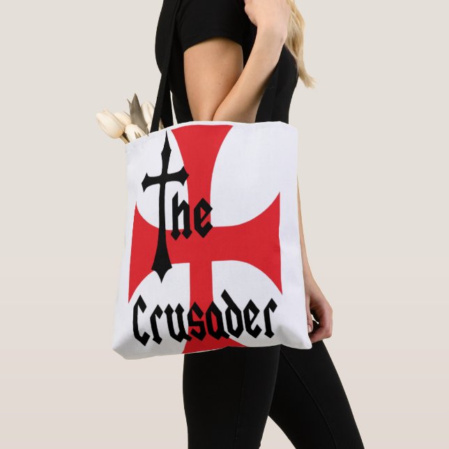 The crusader All-Over-Print Tote (Close Up)
