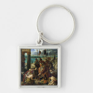 The Crusaders' entry into Constantinople Key Ring
