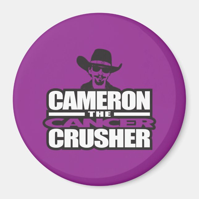 The Crusher Fridge Mag Magnet (Front)