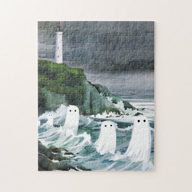 The Cry Of The Gulls Jigsaw Puzzle (Vertical)