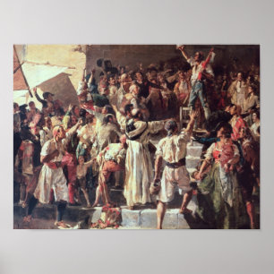 The Cry of the Palleter declaring was on Poster