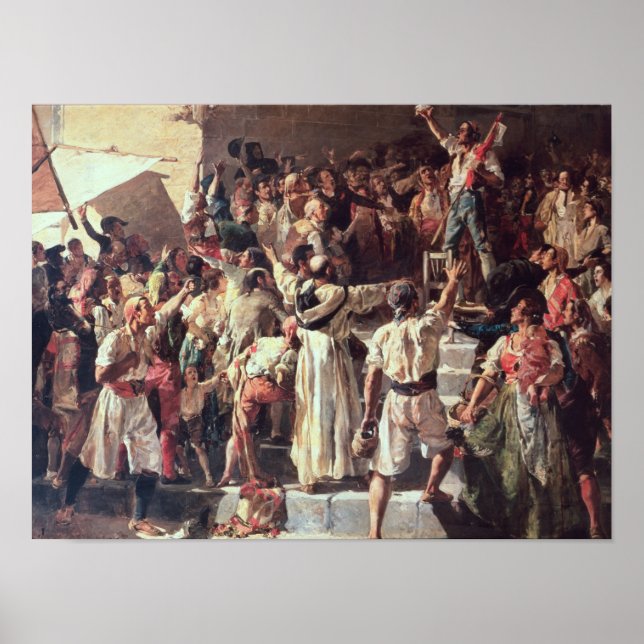 The Cry of the Palleter declaring was on Poster (Front)