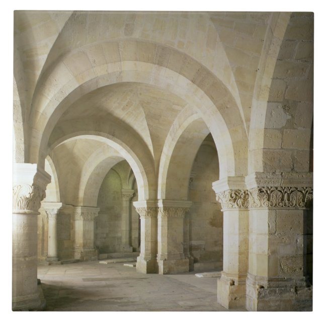 The Crypt, c.1144 (photo) Ceramic Tile (Front)