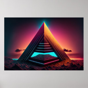 The Cryptic Citadel: A Glimpse Into Another Dimens Poster