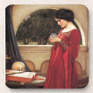 The Crystal Ball [John William Waterhouse] Coaster
