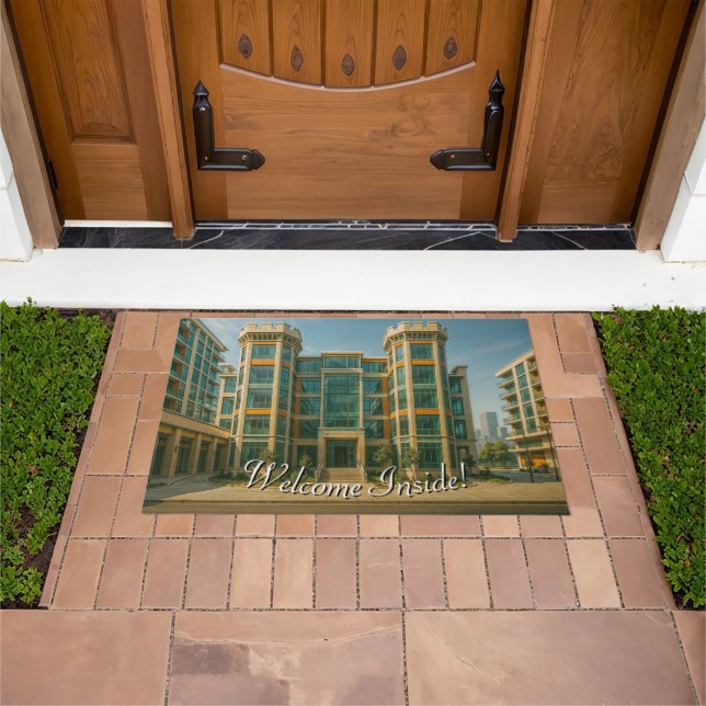 The Crystal Citadel Castle Welcome Doormat (Outdoor)