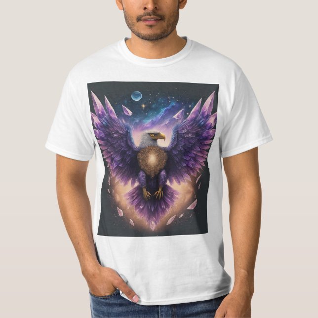 "The Crystal Eagle" T-Shirt (Front)