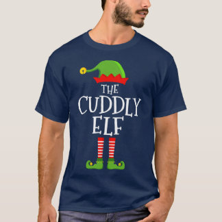 The cuddly funny christmas matching family pajama T-Shirt