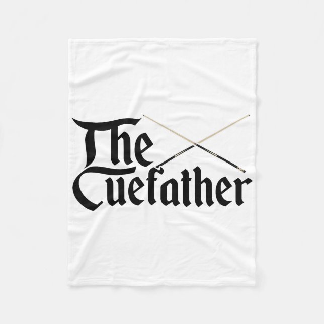 The Cuefather Billard Snooker Pool Billardplayer C Fleece Blanket (Front)