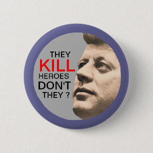 The Cult of JFK 6 Cm Round Badge