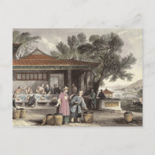 The Culture and Preparation of Tea, from 'China in Postcard