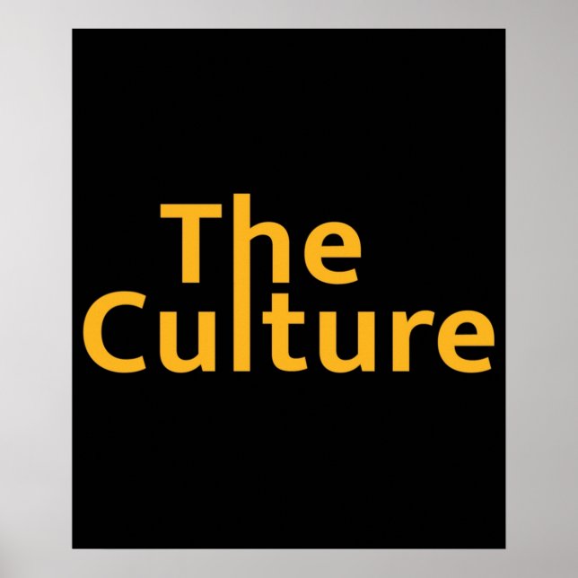 The Culture Iain M Banks ScFi Special Circumstance Poster (Front)