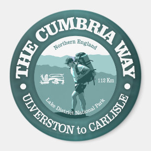 The Cumbria Way (T) Magnet