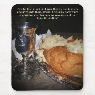 The Cup and The Bread mousepad