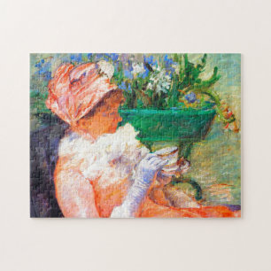 The Cup of Tea by Mary Cassatt Jigsaw Puzzle