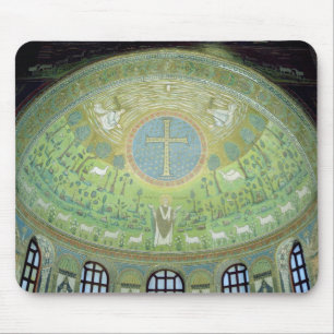 The cupola with a mosaic depicting mouse pad